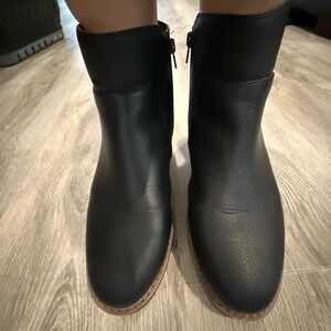 Kelly & Katie Black Ankle Booties